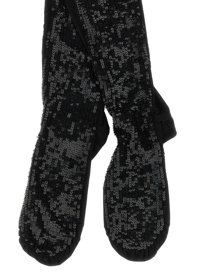 P.a.r.o.s.h. Black Polyamide Socks