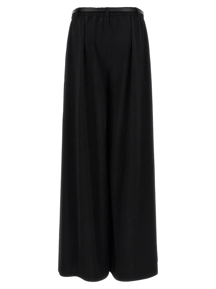P.a.r.o.s.h. Black Polyester Casual Pants