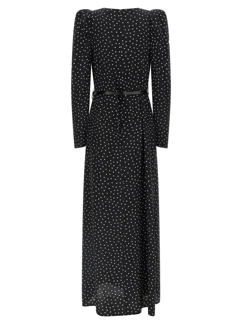 P.a.r.o.s.h. Black Silk Long Dress