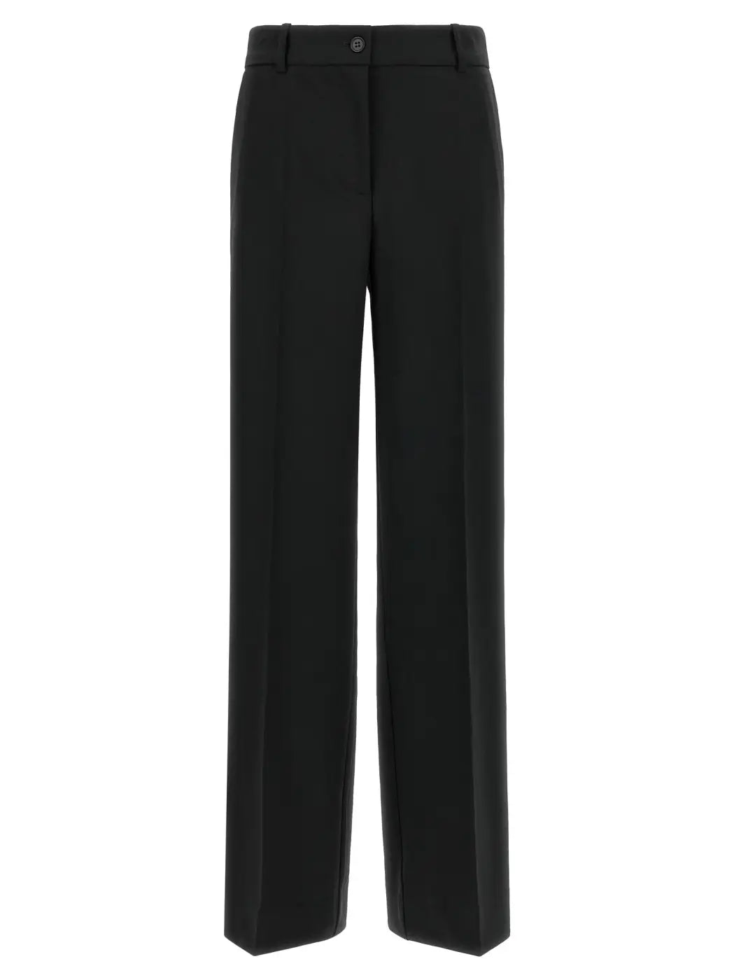P.a.r.o.s.h. Black Virgin Wool Flared Pants