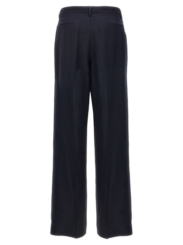 P.a.r.o.s.h. Blue Viscose Casual Pants