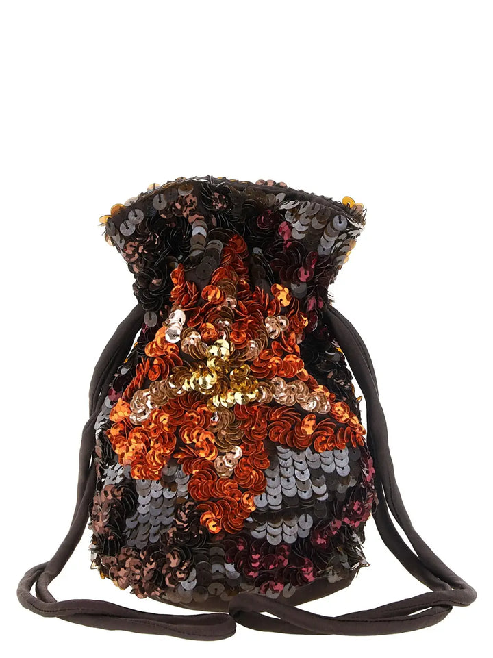 P.a.r.o.s.h. Brown Polyamide Shoulder Bag