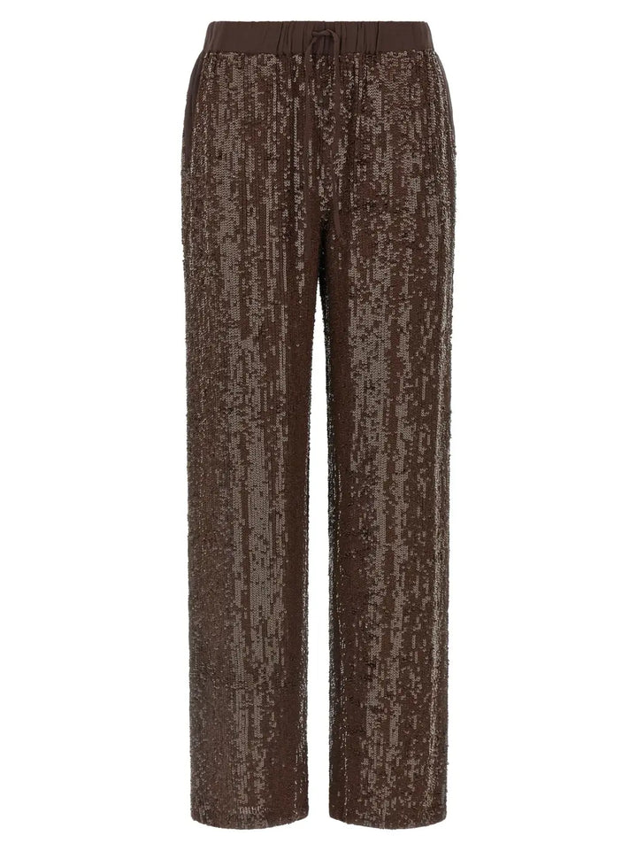 P.a.r.o.s.h. Brown Viscose Dress Pants