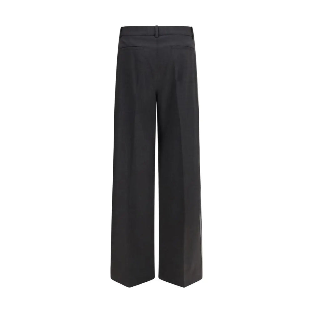 P.a.r.o.s.h. Brown Wool Oves Aries Casual Pants