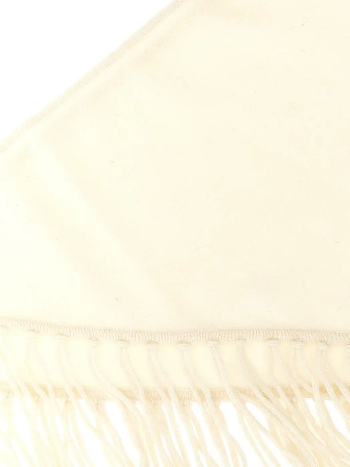 P.a.r.o.s.h. White Cashmere Scarf