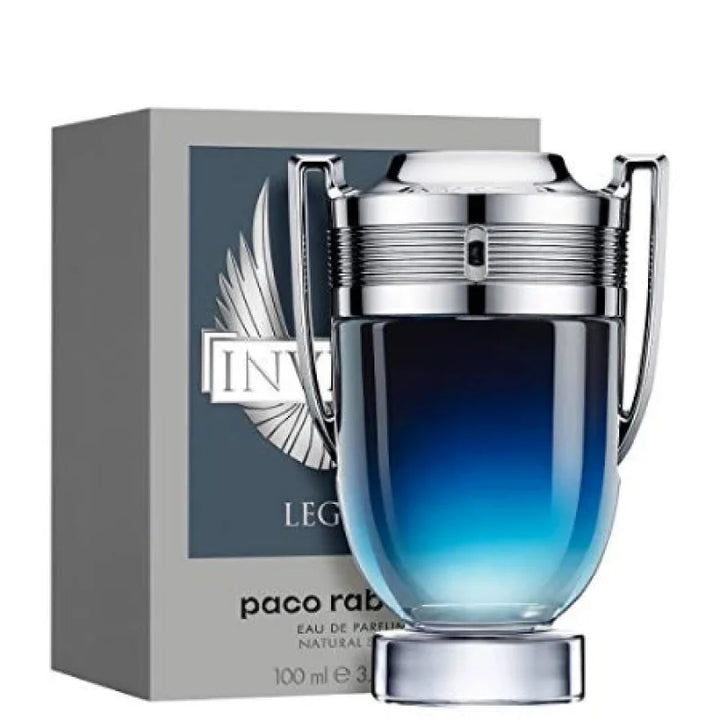 Paco Invictus Legend Eau Sea Notes Grapefruit Geranium Amber Men’s Cologne Rabanne