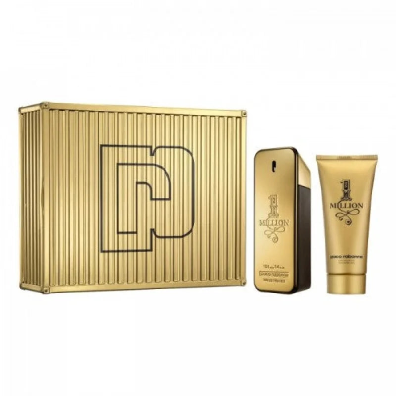 Paco Rabanne 1 Million Piece Gift Set 3.4 Oz Eau de Toilette Spray Men’s Sets