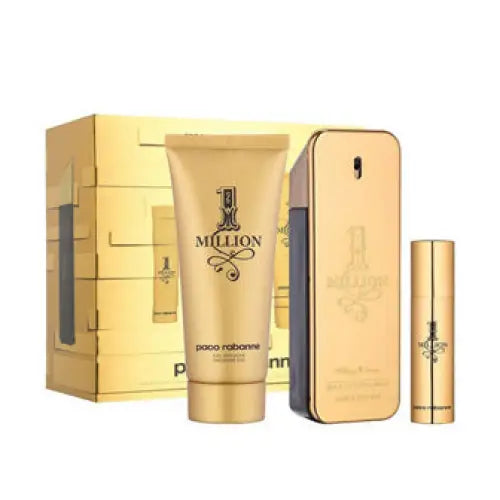 Elevate Your Style with the Paco Rabanne 1 Million 3 Piece Gift Set Men’s Sets