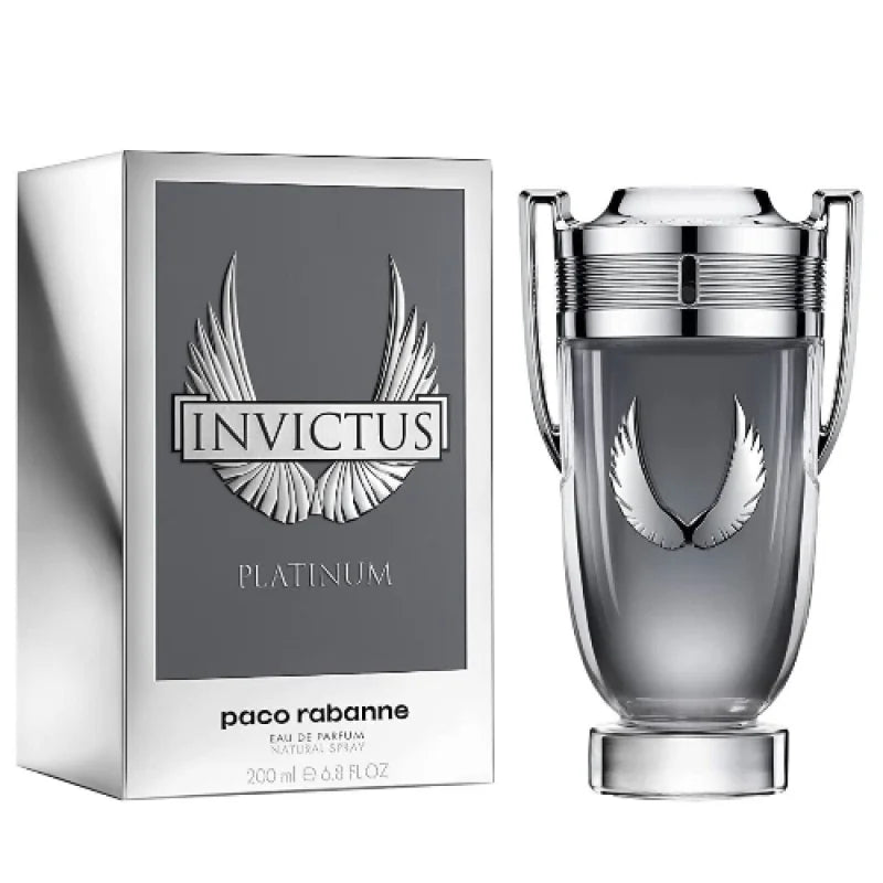 Paco Rabanne Men’s Cologne - Invictus Platinum Unleashed Woody Aromatic Fragrance