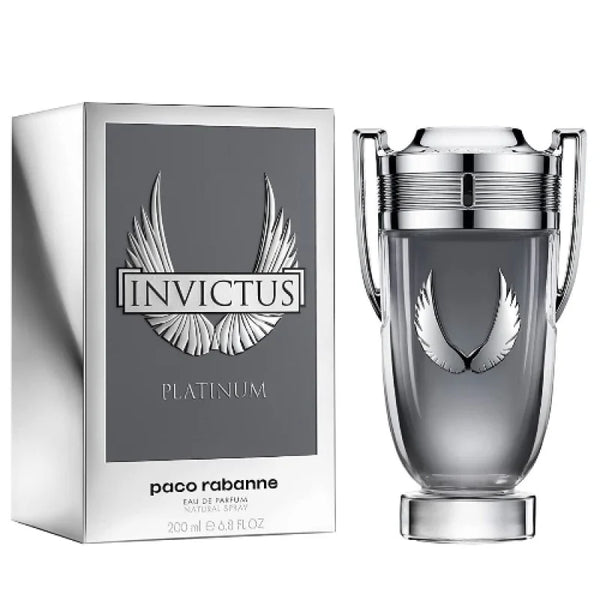 Paco Rabanne Men’s Cologne - Invictus Platinum Unleashed Woody Aromatic Fragrance