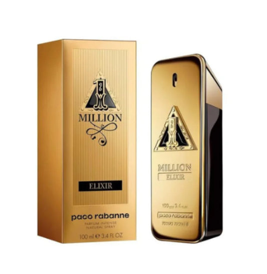 Paco Rabanne Million Elixir Parfum Intense Fresh Apple Rose Cedar Men’s Cologne