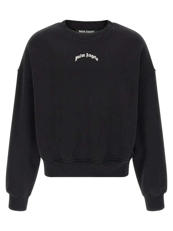 Palm Angels Bicolor Cotton Sweatshirt