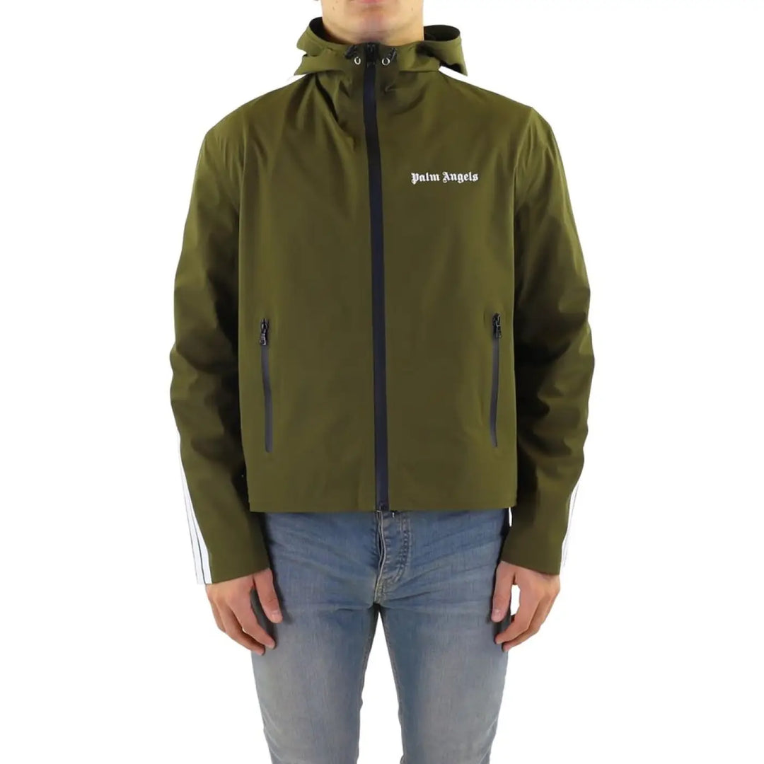 Palm Angels Bicolor Polyethylene Full-Length Jacket