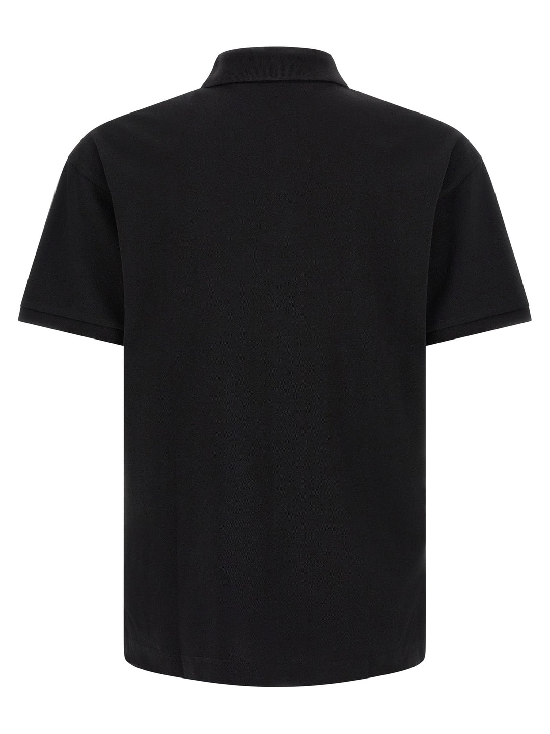 Palm Angels Black Cotton Polo Shirt