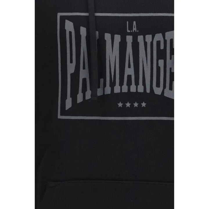 Palm Angels Black Cotton Sweatshirt