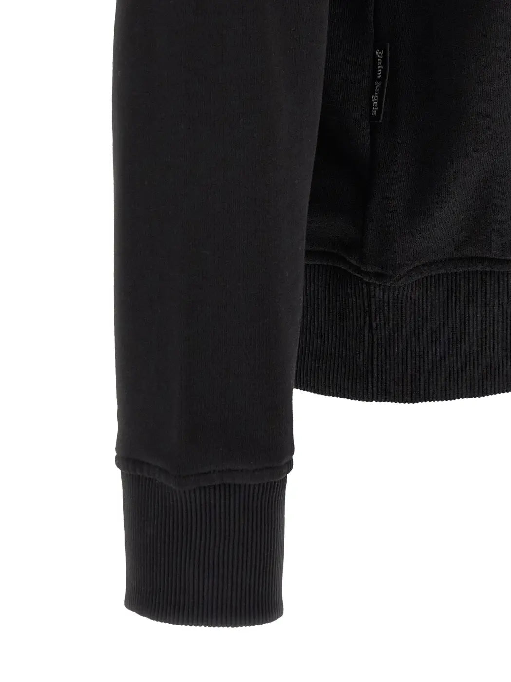 Palm Angels Black Cotton Sweatshirt