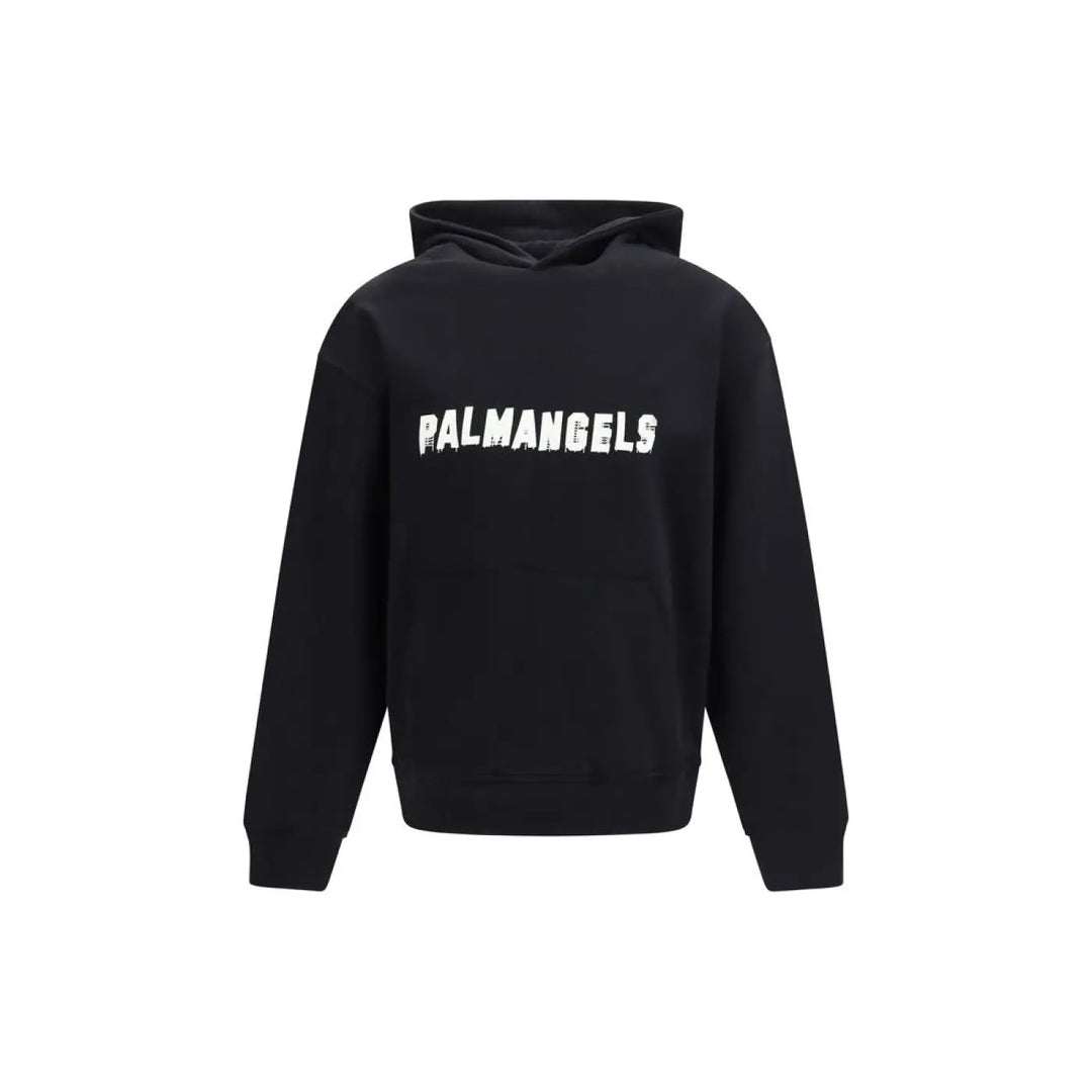 Palm Angels Black Cotton Sweatshirt
