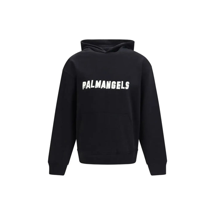 Palm Angels Black Cotton Sweatshirt