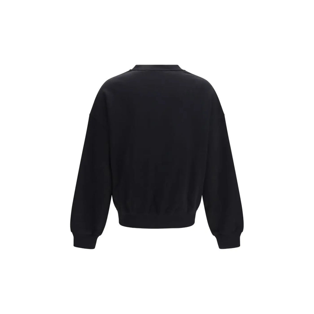 Palm Angels Black Cotton Sweatshirt