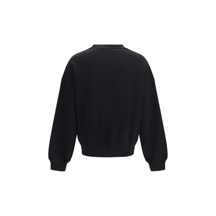 Palm Angels Black Cotton Sweatshirt