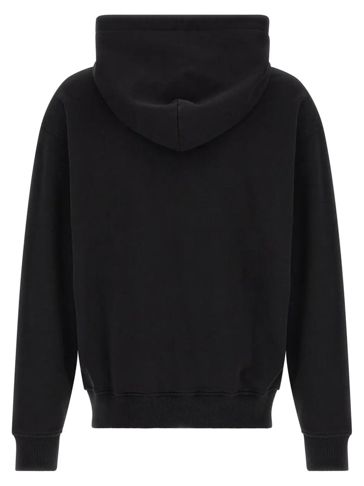 Palm Angels Black Cotton Sweatshirt