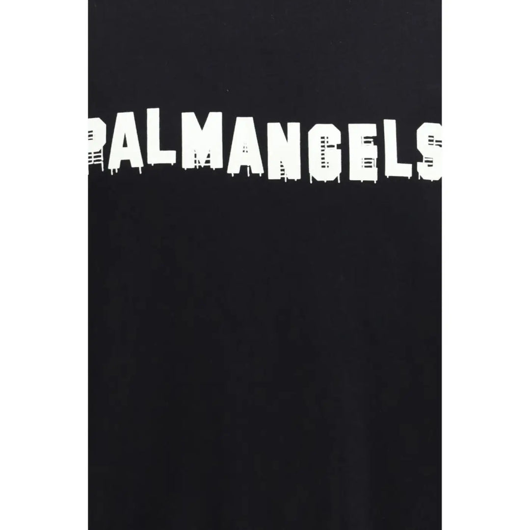 Palm Angels Black Cotton Sweatshirt