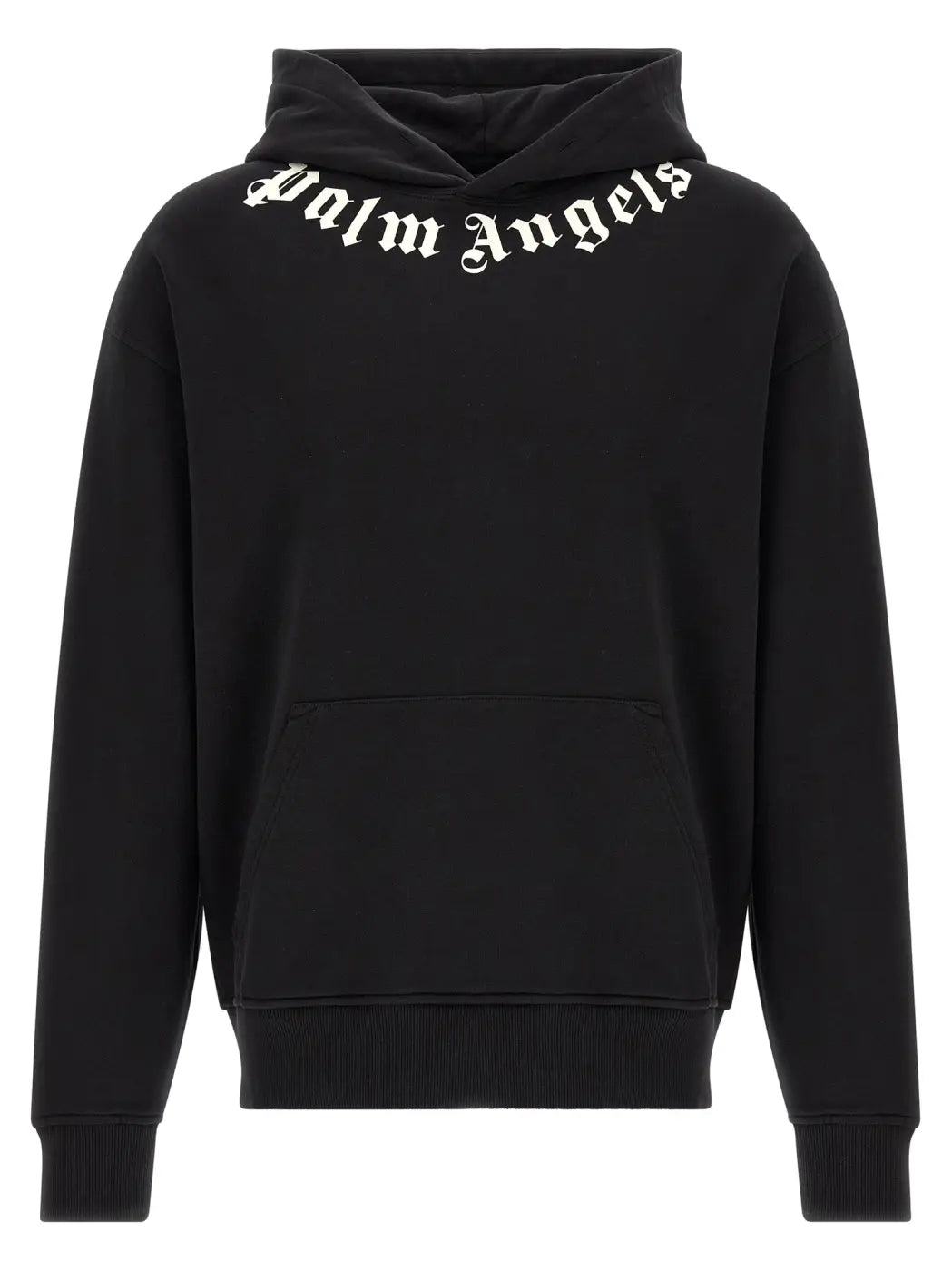 Palm Angels Black Cotton Sweatshirt