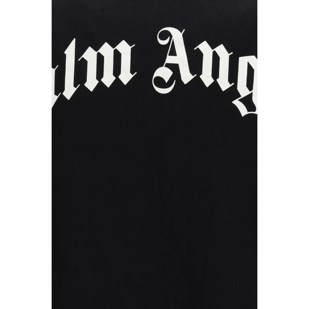 Palm Angels Black Cotton Sweatshirt
