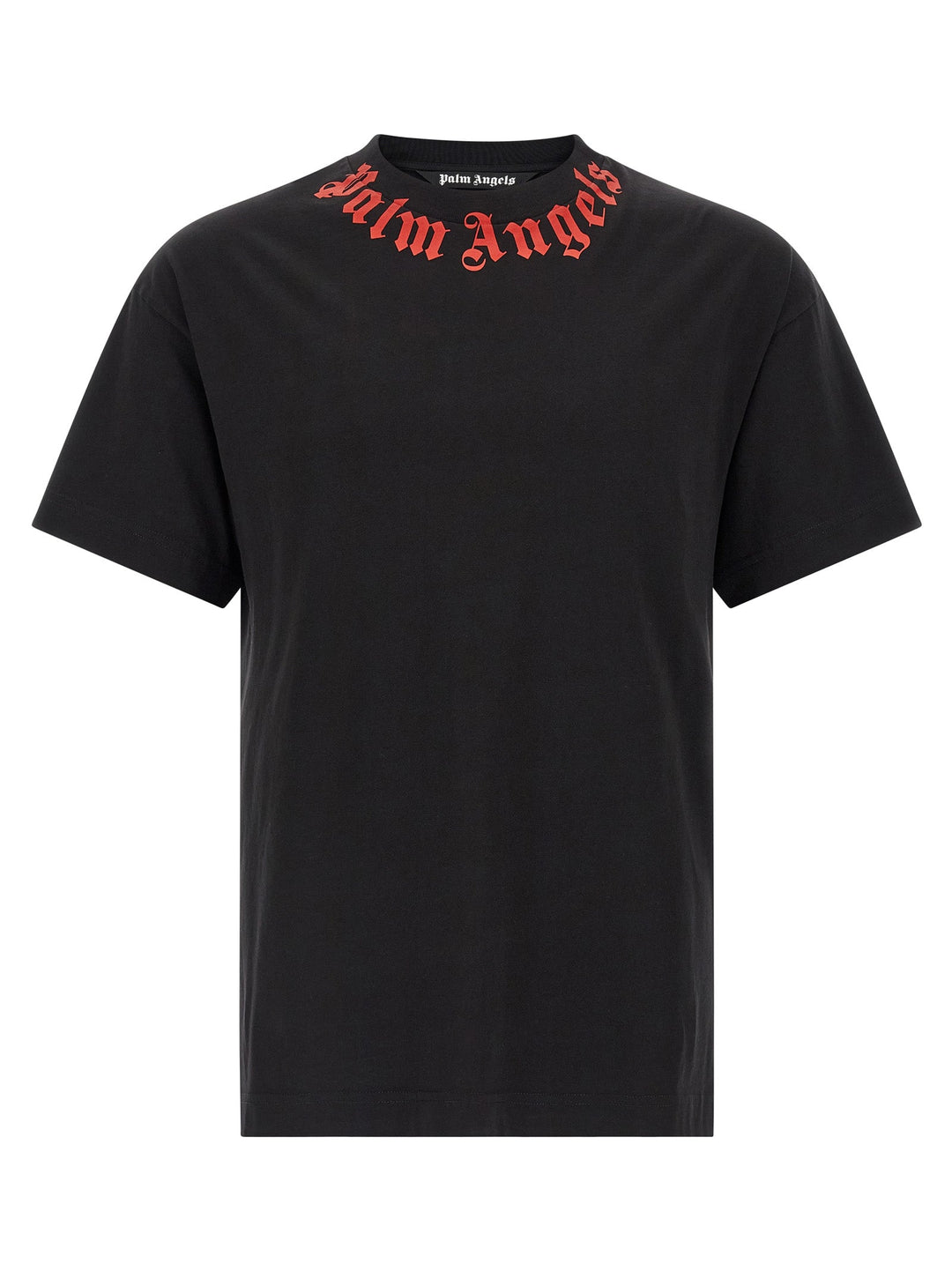 Palm Angels Black Cotton T-shirt