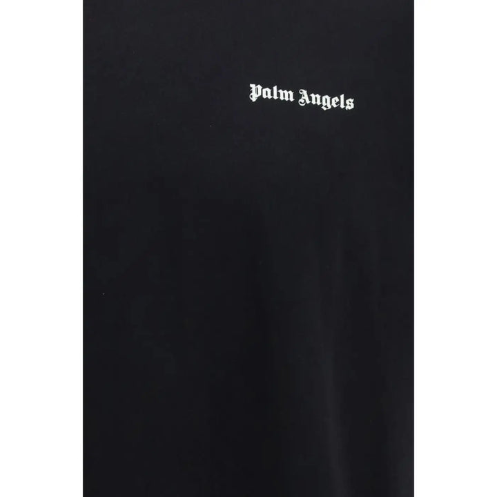 Palm Angels Black Cotton T-shirt