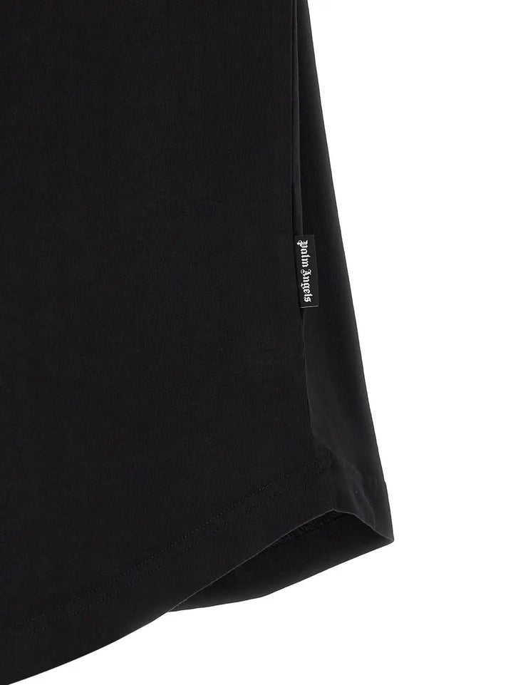 Palm Angels Black Cotton T-shirt