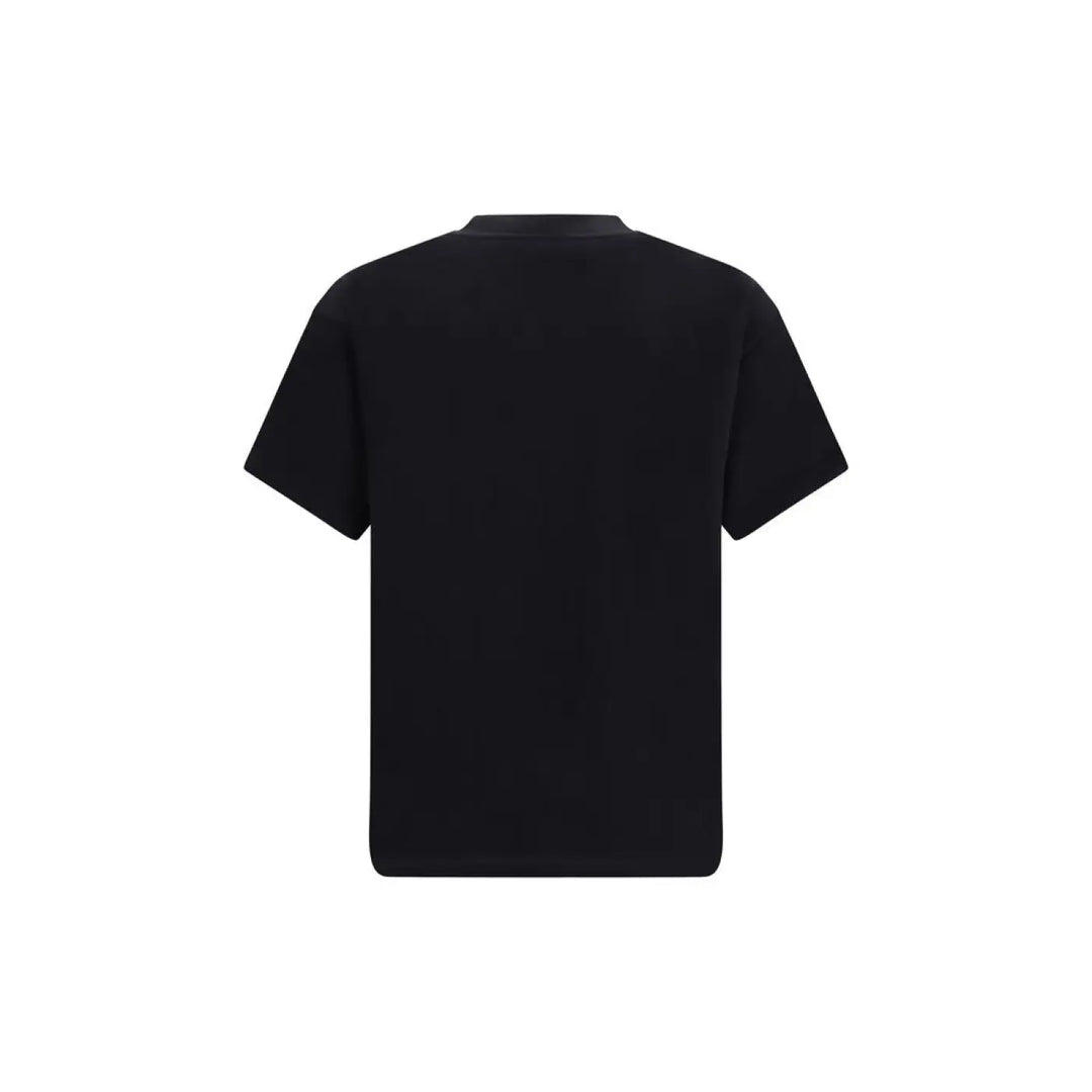 Palm Angels Black Cotton T-shirt