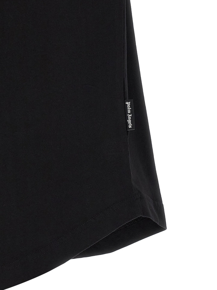 Palm Angels Black Cotton T-shirt
