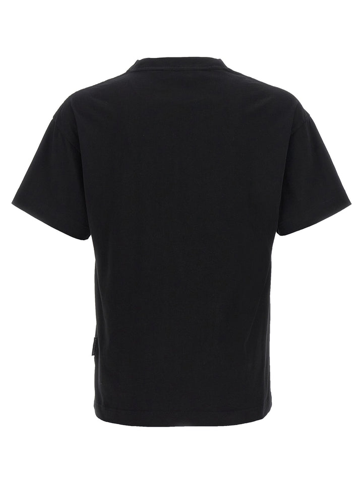 Palm Angels Black Cotton T-shirt
