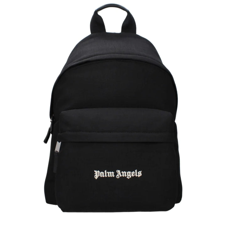 Palm Angels Black Fabric Backpack