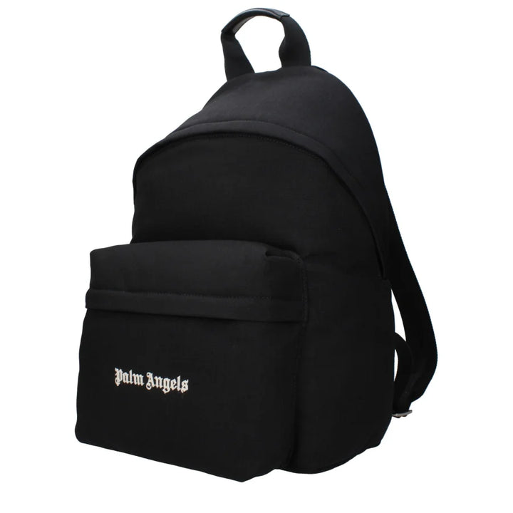 Palm Angels Black Fabric Backpack