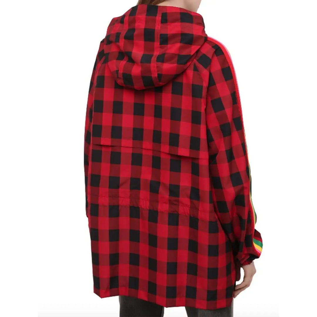 Palm Angels Red Polyamide Shell Jacket