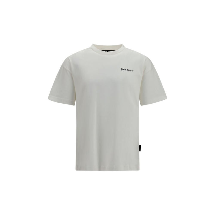 Palm Angels White Cotton T-shirt