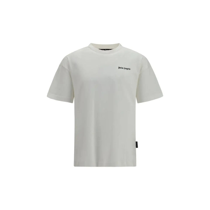 Palm Angels White Cotton T-shirt