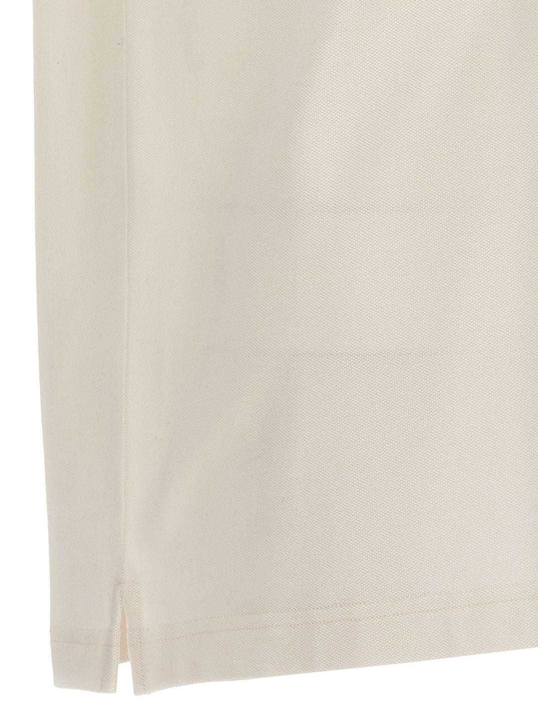 Palm Angels White Polyester Polo Shirt