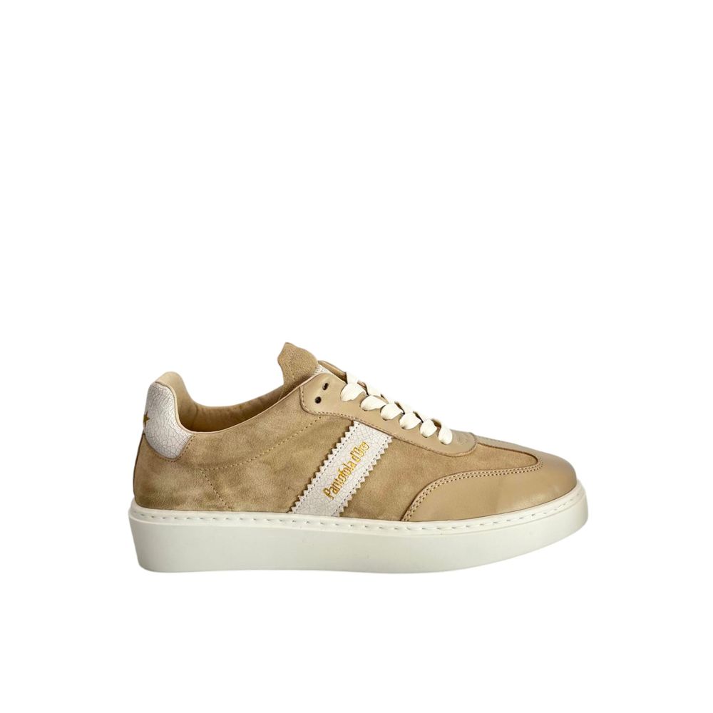 Pantofola D’oro Beige Suede Men Sneaker