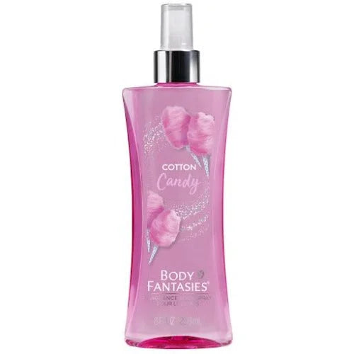 Body Fantasies Cotton Candy women’s body spray bottle
