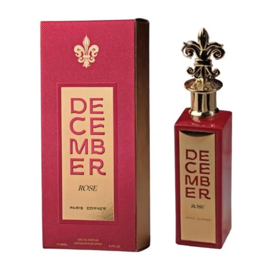 Paris Corner December Rose Eau Unisex Winter Romance Fragrance