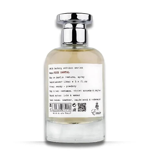 Paris Corner Unisex Fragrance - Emir Factory Edition Rich Santal Eau