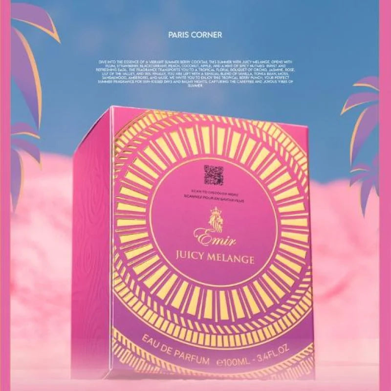 Paris Corner Unisex Fragrance - Emir Juicy Melange Eau De Parfum