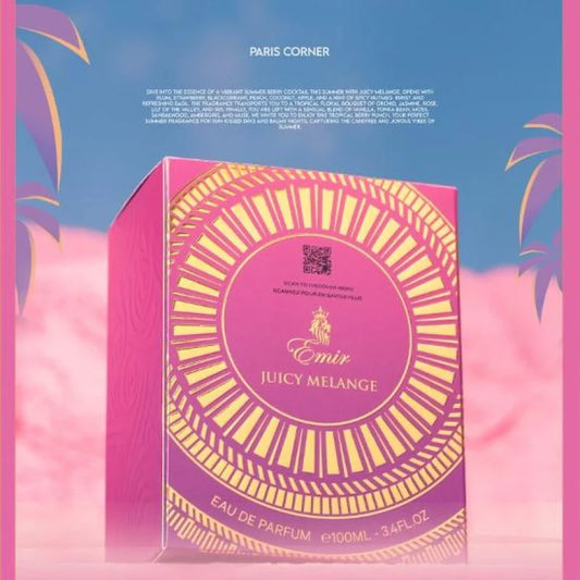 Paris Corner Emir Juicy Melange Eau Summer Berry Cocktail Unisex Fragrance