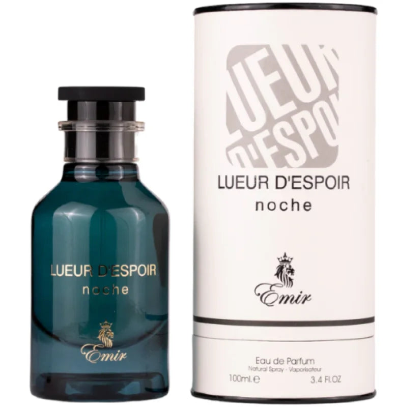 Paris Corner Emir Lueur Bold Noche Oud Incense Leather Musk Perfume Unisex Fragrance