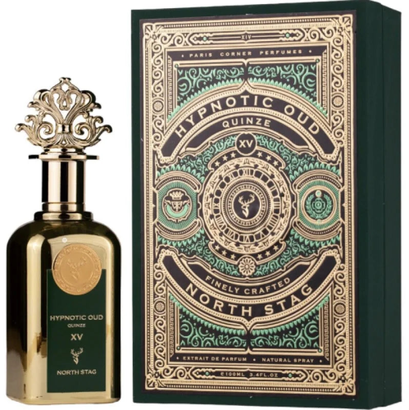 Paris Corner Men’s Cologne - Hypnotic Oud Quinzé North Stag Mesmerizes