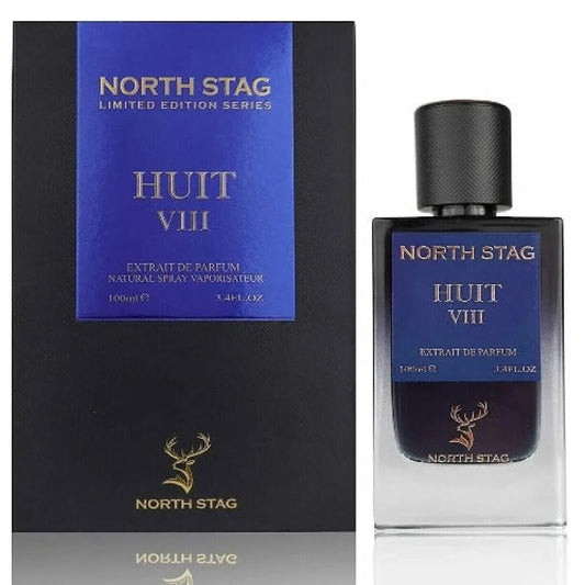 North Stag Huit VIII Intense Woody Spicy Fragrance Men’s Cologne Paris Corner