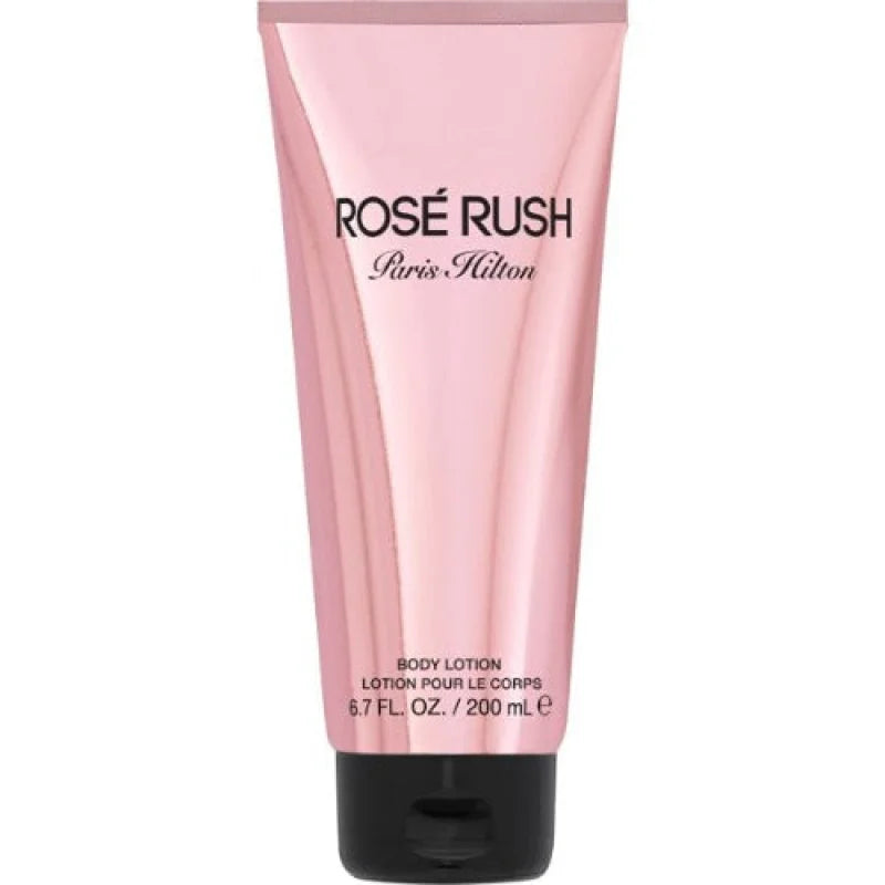 Paris Hilton Rose Rush women’s body lotion bottle